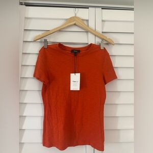 Theory Women's Orange Top